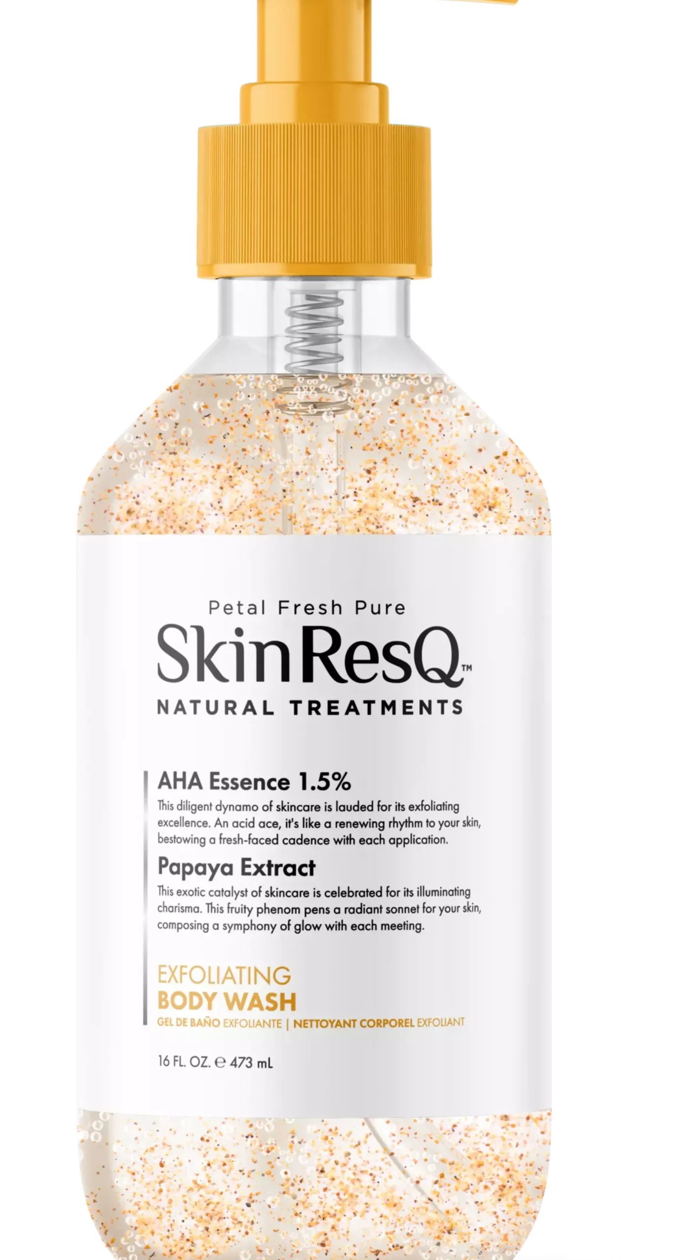 Petal FreshSkin ResQ Skin ResQ Exfoliating Body Wash 473 ml