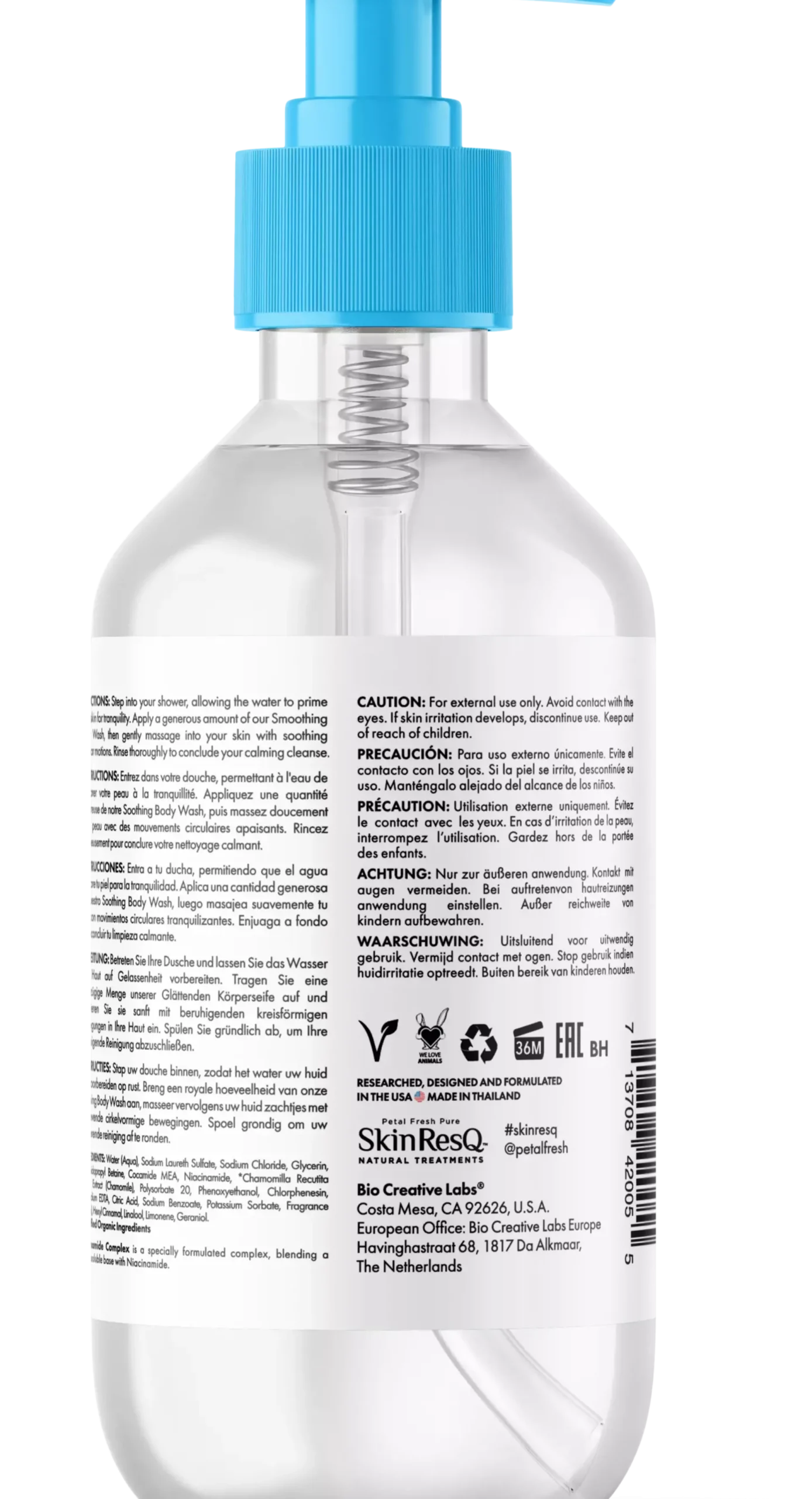Petal FreshSkin ResQ Skin ResQ Smoothing Body Wash 473 ml