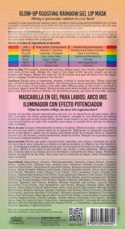 Purederm Glow Up Boosting RAINBOW:gel Lip Mask 2 g