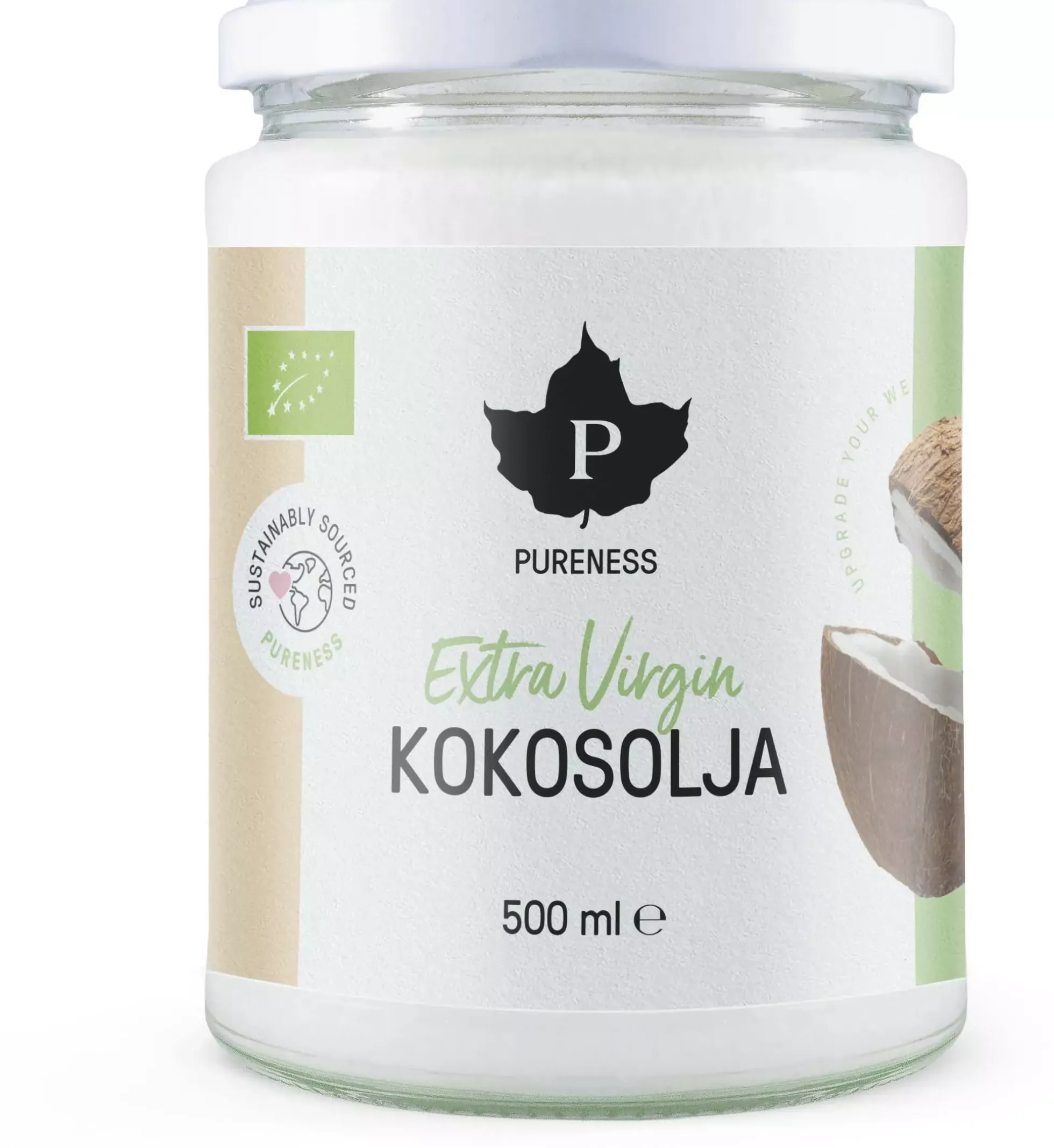 Pureness Jungfru kokosolja Eko 500 ml