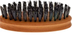 Quintus MMXV Small Beard Brush Pearwood Firm Nylon and Horse Hair Mix