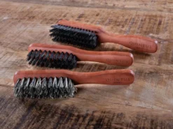 Quintus MMXV Small Vegan Beard Brush with Handle Tampico Fibers