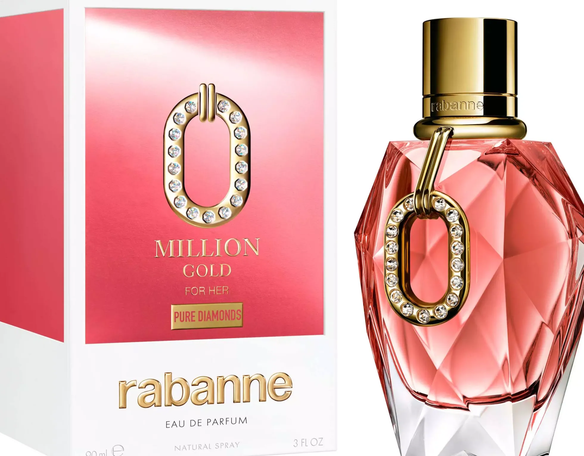 Rabanne Million Gold For Her Pure Diamonds Eau de Parfum Limited Edition 90 ml