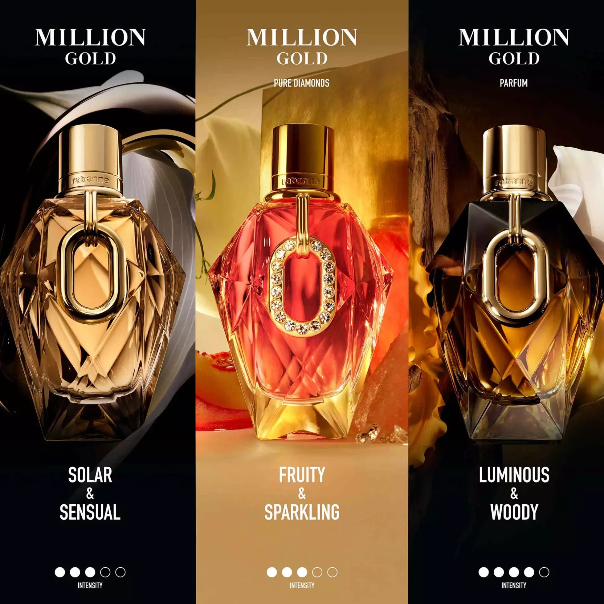 Rabanne Million Gold For Her Pure Diamonds Eau de Parfum Limited Edition 90 ml