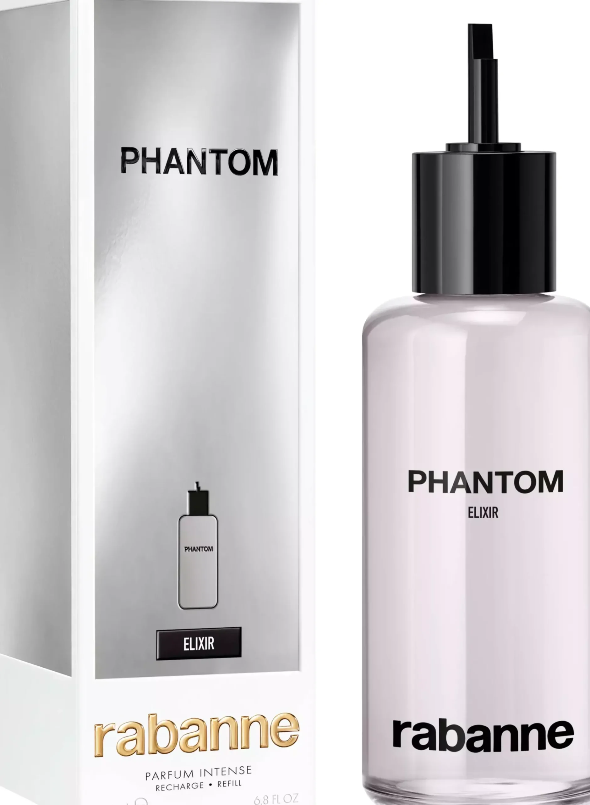 Rabanne Phantom Black Elixir Parfum Refill 200 ml