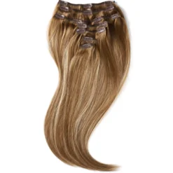 Rapunzel of Sweden Classic Clip-ins Straight / Medium Volume / 7 pieces 40 cm Brownish Blonde Balayage B5.0/8.3