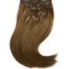 Rapunzel of Sweden Classic Clip-ins Straight / Medium Volume / 7 pieces 40 cm 5.0 Brown