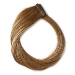 Rapunzel of Sweden Premium Tape Extensions Straight / Classic Tape 4 cm / 8 pieces 50 cm Brownish Blonde Balayage B5.0/8.3