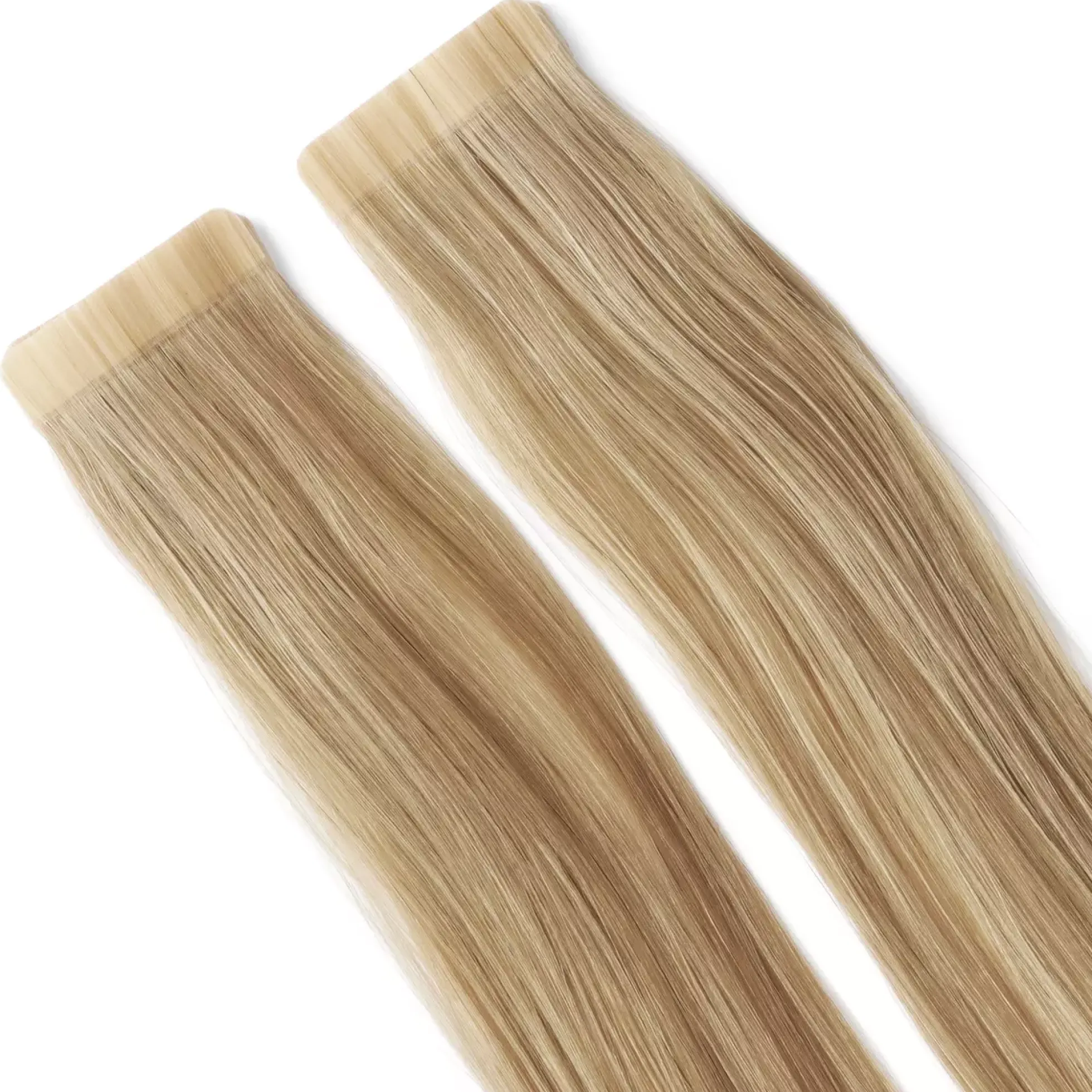 Rapunzel of Sweden Premium Tape Extensions Straight / Classic Tape 4 cm / 8 pieces60 cm M7.3/10.8 Cendre Ash Blonde Mix