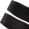 Rapunzel of Sweden Premium Tape Extensions Straight / Seamless Tape 4 cm / 8 pieces 50 cm 1.0 Black