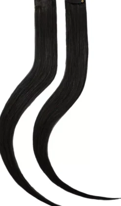 Rapunzel of Sweden Single Invisible Clip-ins Straight / 2 pieces40 cm 1.0 Black