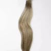 Rapunzel of Sweden Vegan Ponytail Straight / Clip-in / Medium Volume 50 cm Dark Ashy Blonde Balayage B2.6/10.7