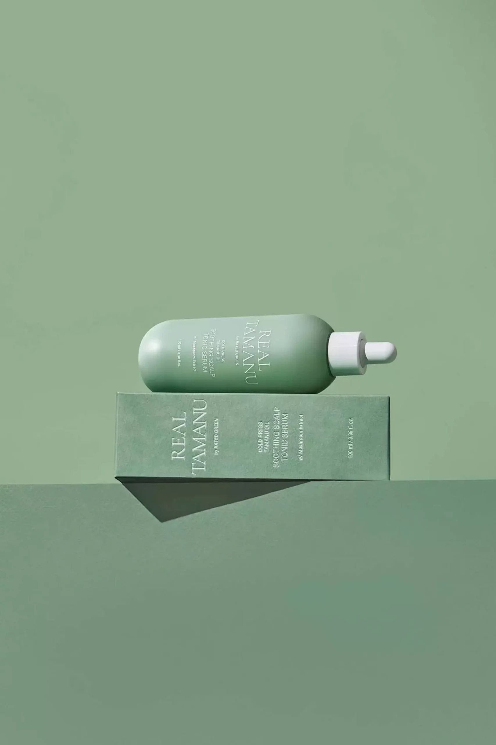 Rated GreenReal Tamanu Cold Pressed Tamanu Oil Soothing Scalp Tonic Serum 100 ml