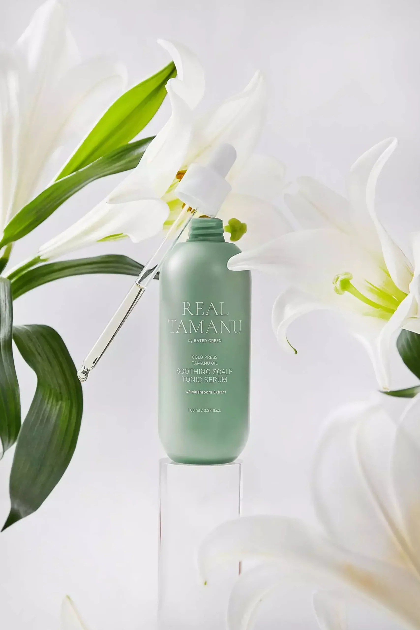 Rated GreenReal Tamanu Cold Pressed Tamanu Oil Soothing Scalp Tonic Serum 100 ml
