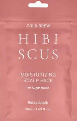 Rated GreenScalp Pack Cold Brew Hibiscus Moisturizing Scalp Pack w/ Sugar Maple 50 ml