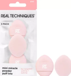 Real Techniques Mini Miracle Powder Puff Trio