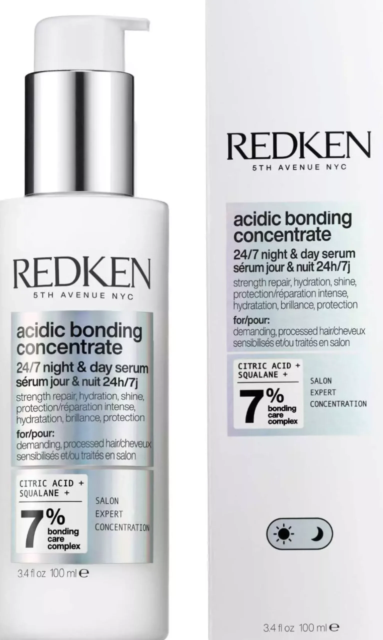 RedkenAcidic Bonding Concentrate 24/7 Night & Day Serum 100 ml