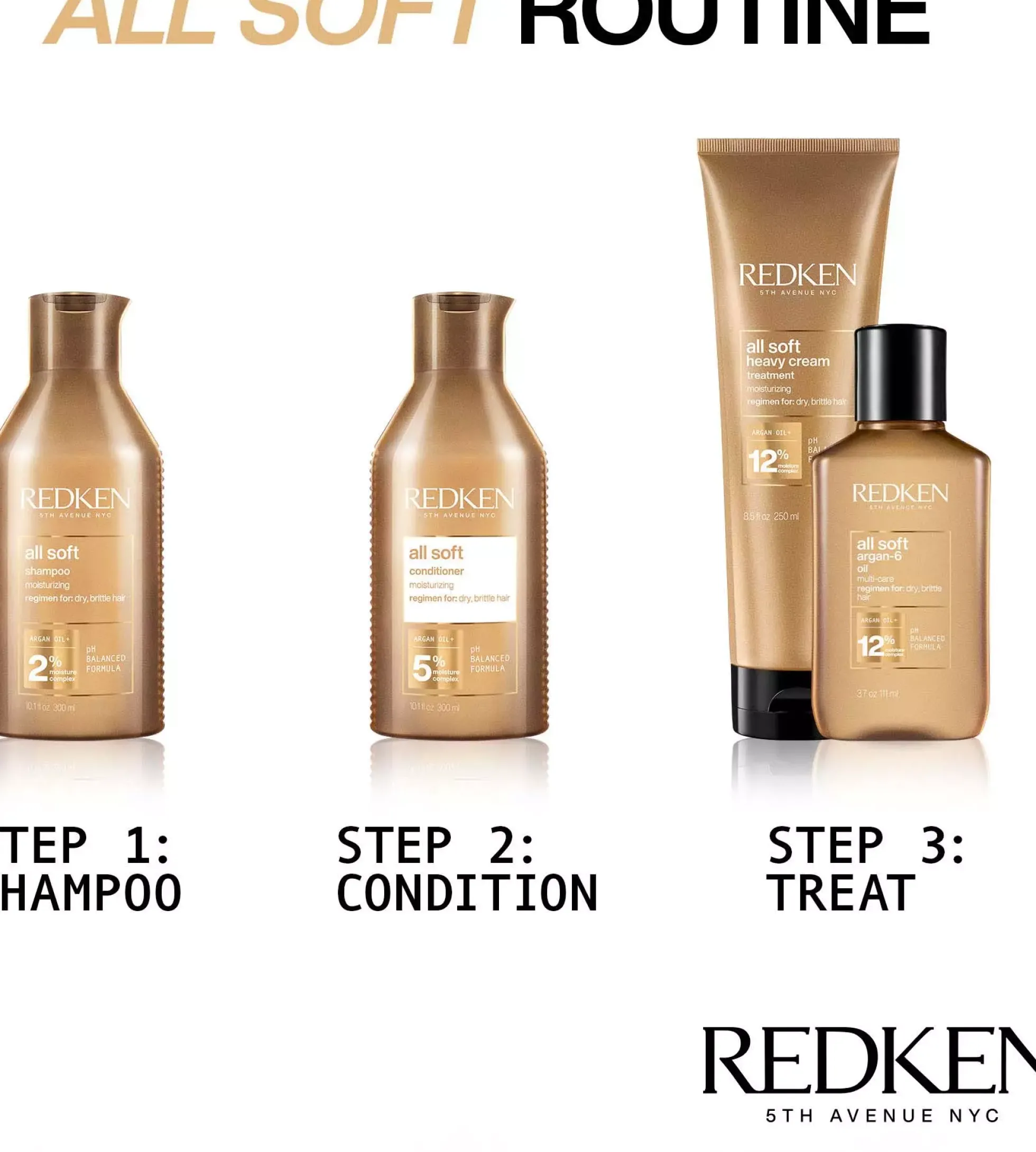 RedkenAll Soft Shampoo 500 ml