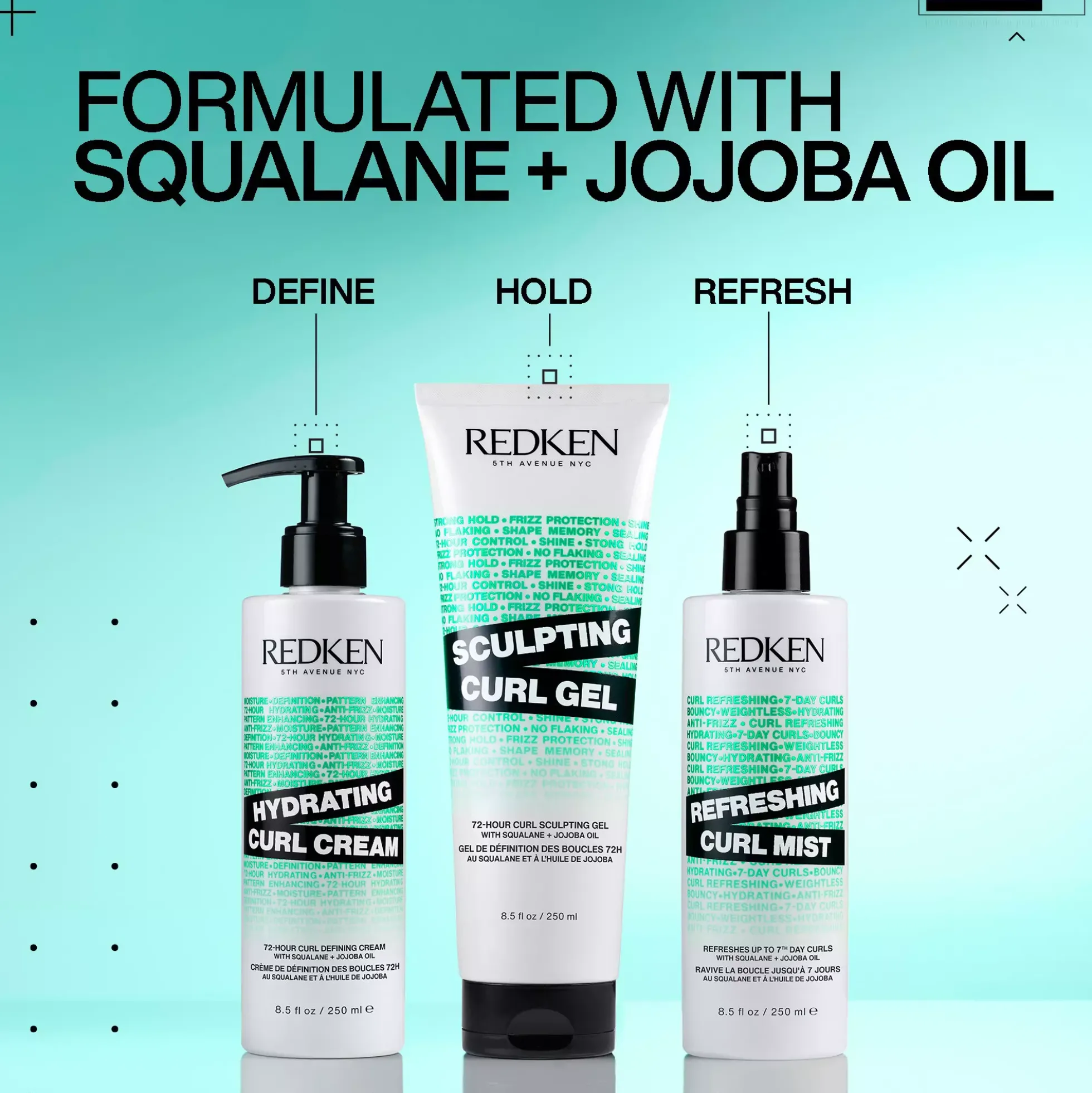 RedkenCurl Stylers Refreshing Curl Mist 250 ml