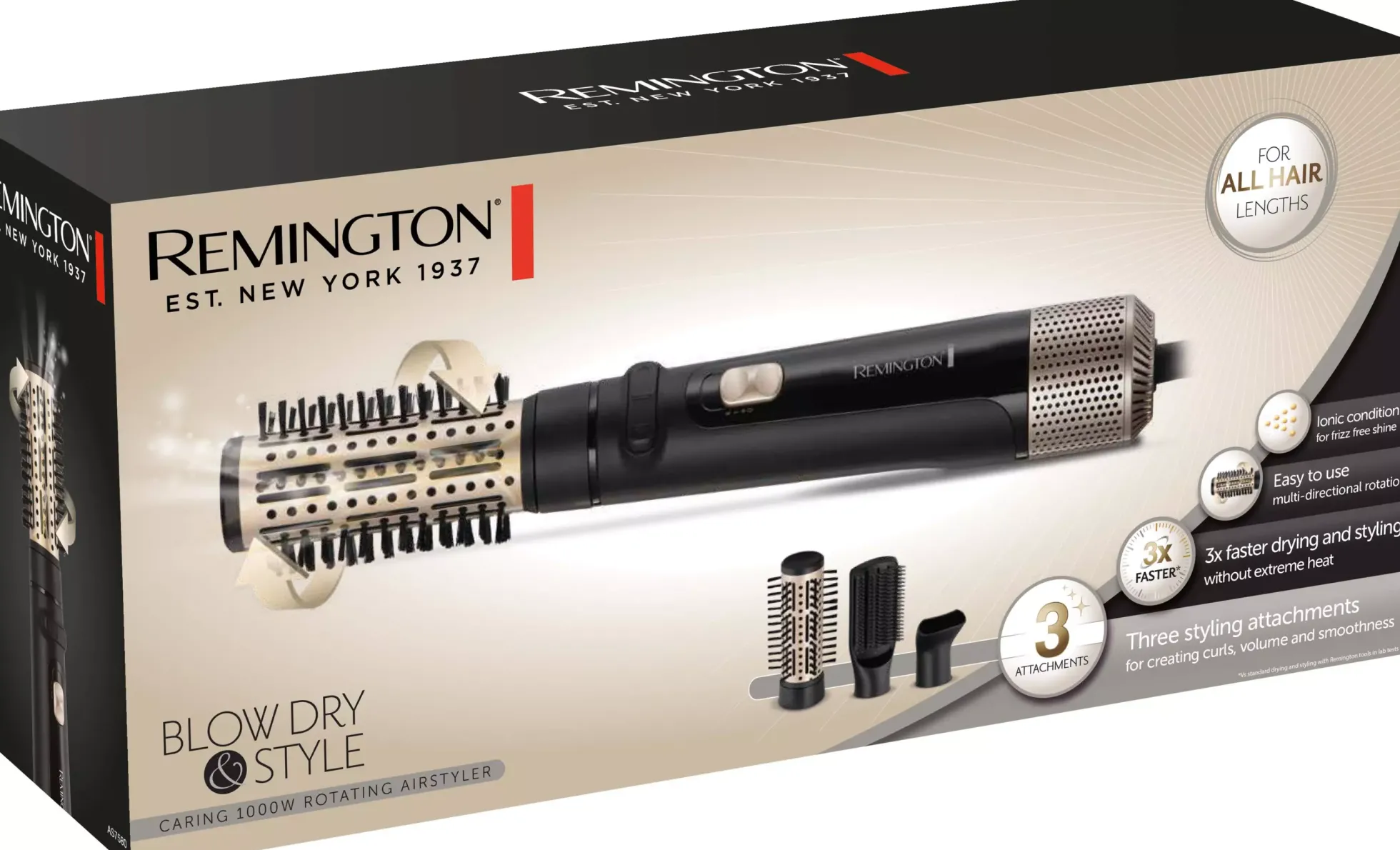 RemingtonBlow Dry & Style Caring 1000W Rotating Airstyler