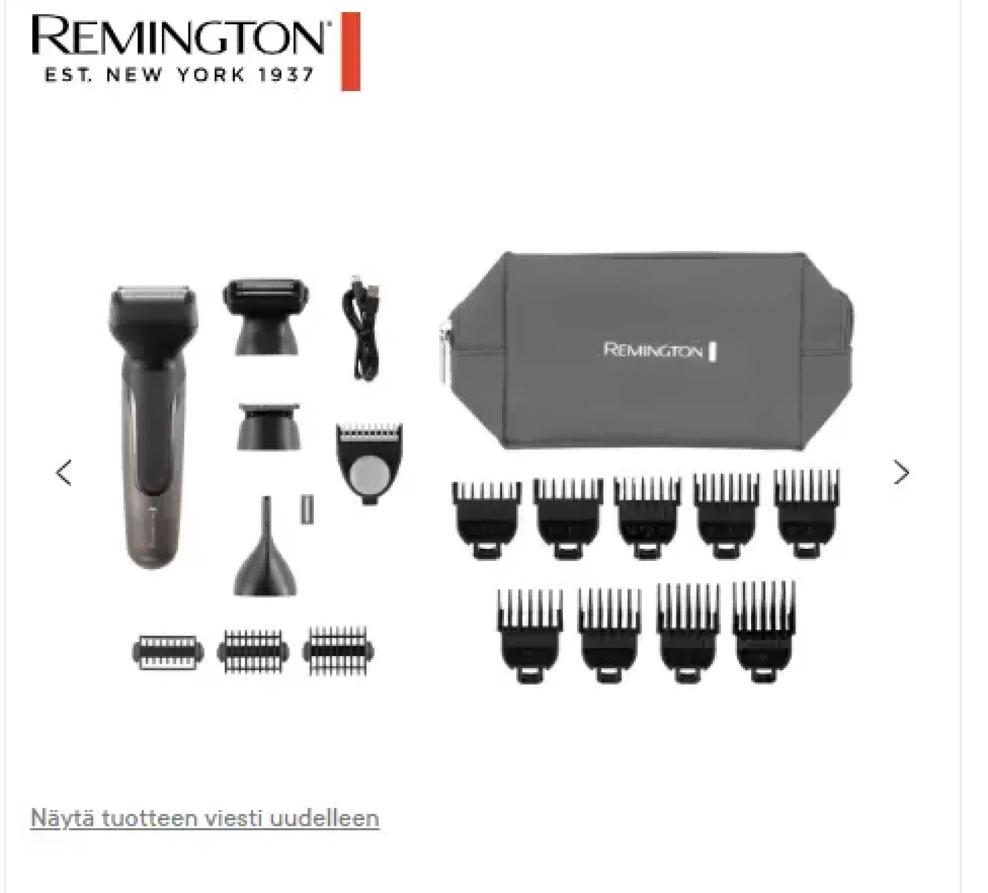 RemingtonONE Total Body Multi-groomer PG780