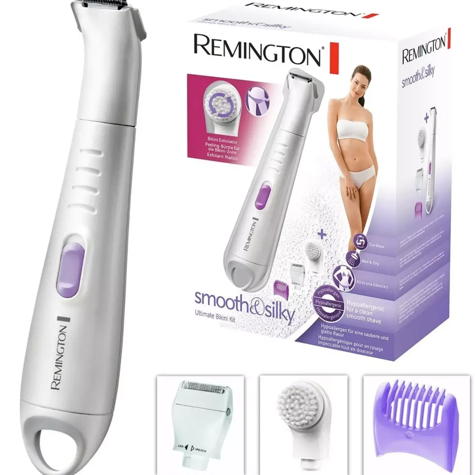 RemingtonSmooth & Silky Ultimate Bikini Kit