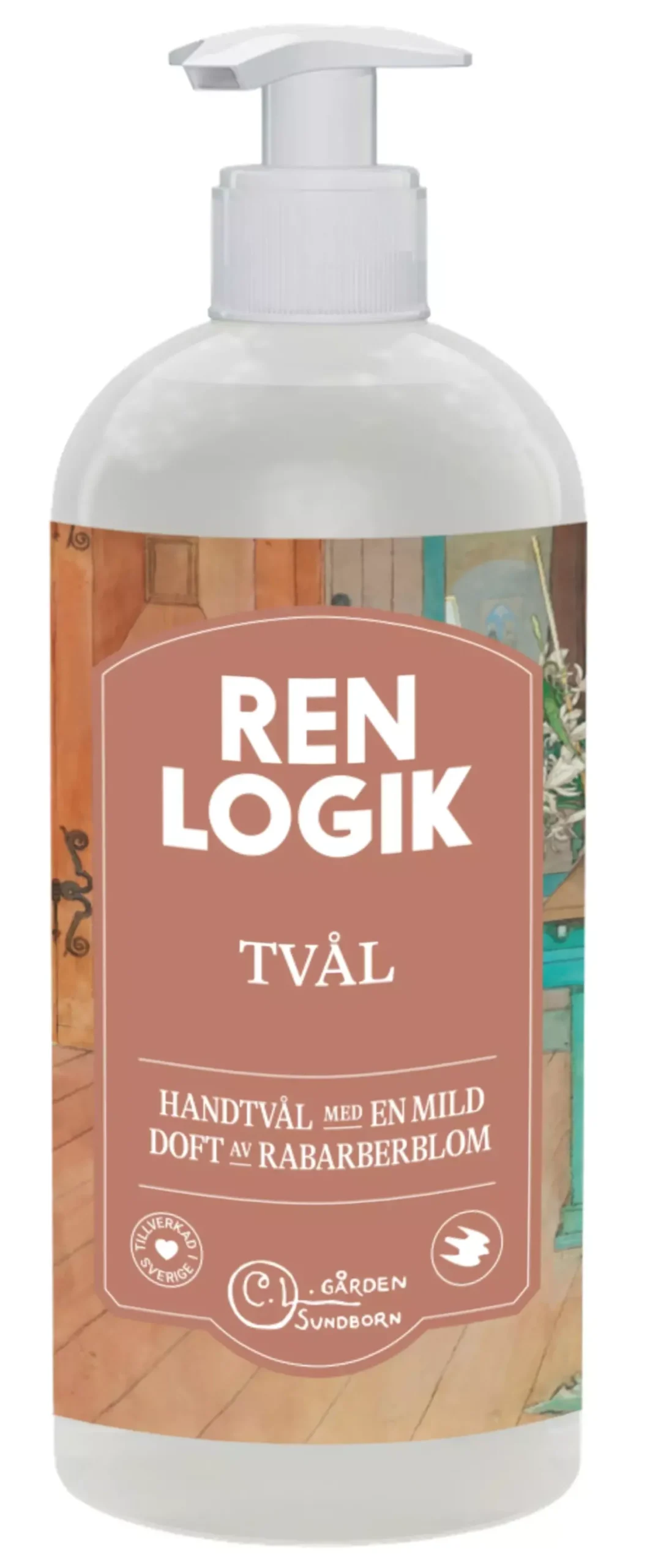 Ren Logik Liquid Soap Rhubarb Flower 500 ml