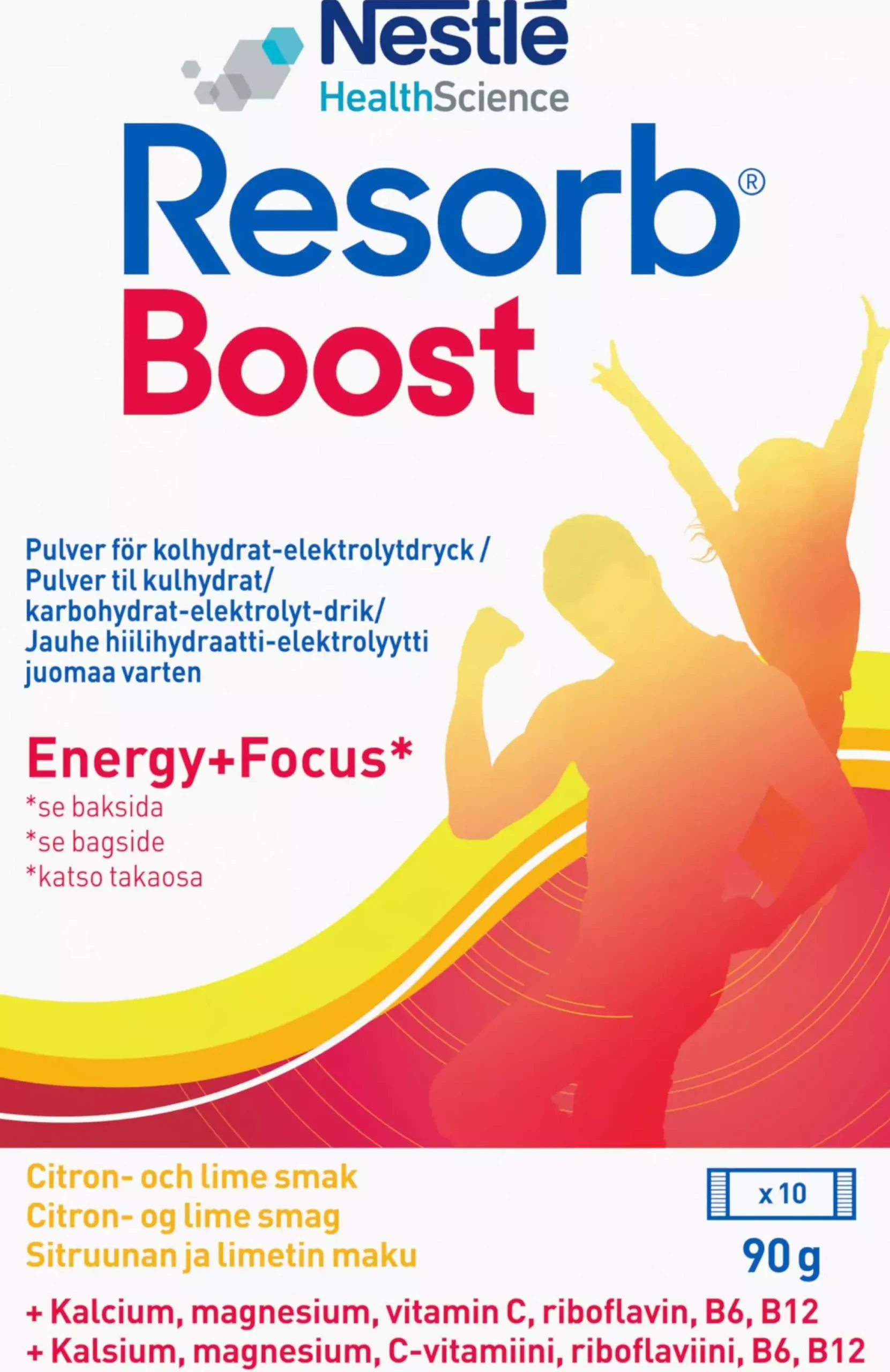 ResorbBoost Citron- och lime smak 10 x 90 g 90 g
