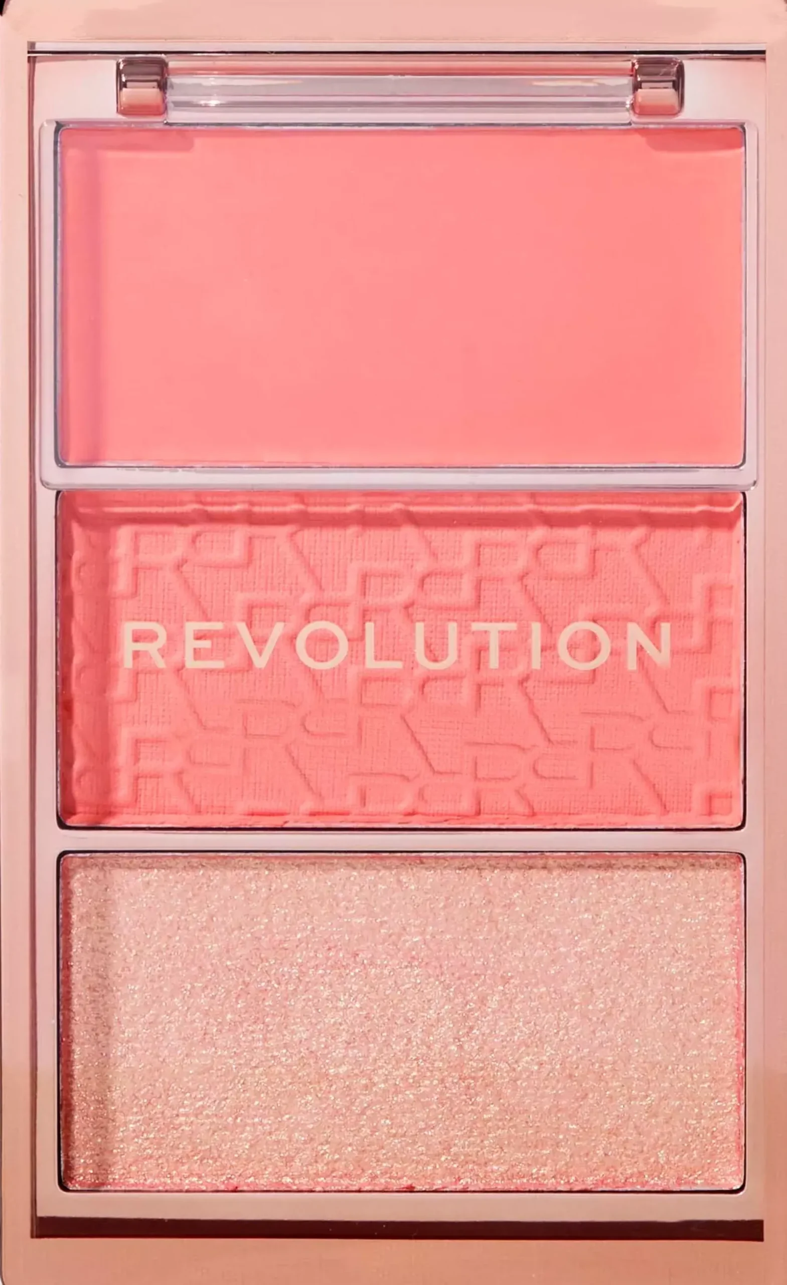 Revolution Beauty London Blush Icon Palette Aura Points Rose
