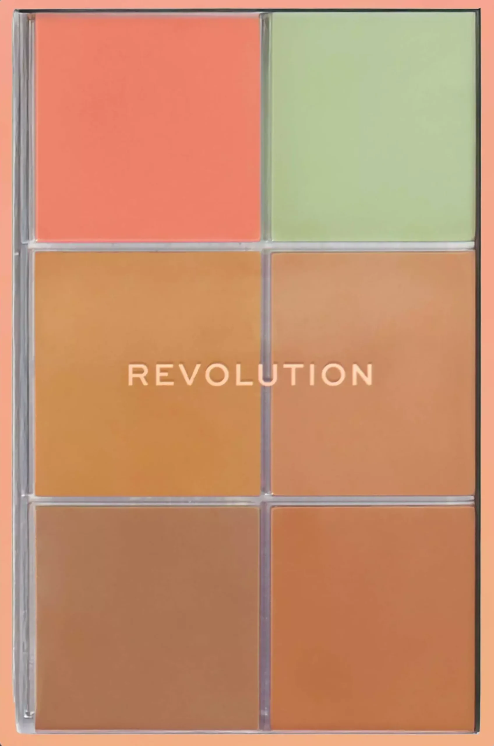 Revolution Beauty London Everything Base Face Icon Complexion Palette Medium