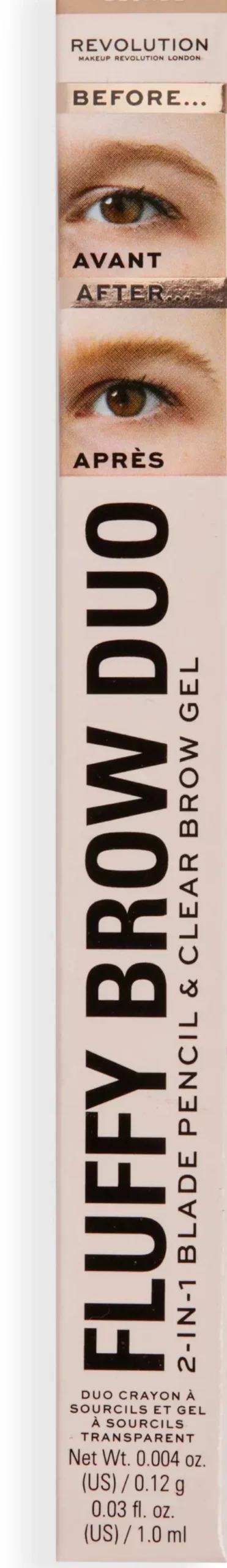 Revolution Beauty London Fluffy Brow Filter Duo 1 g