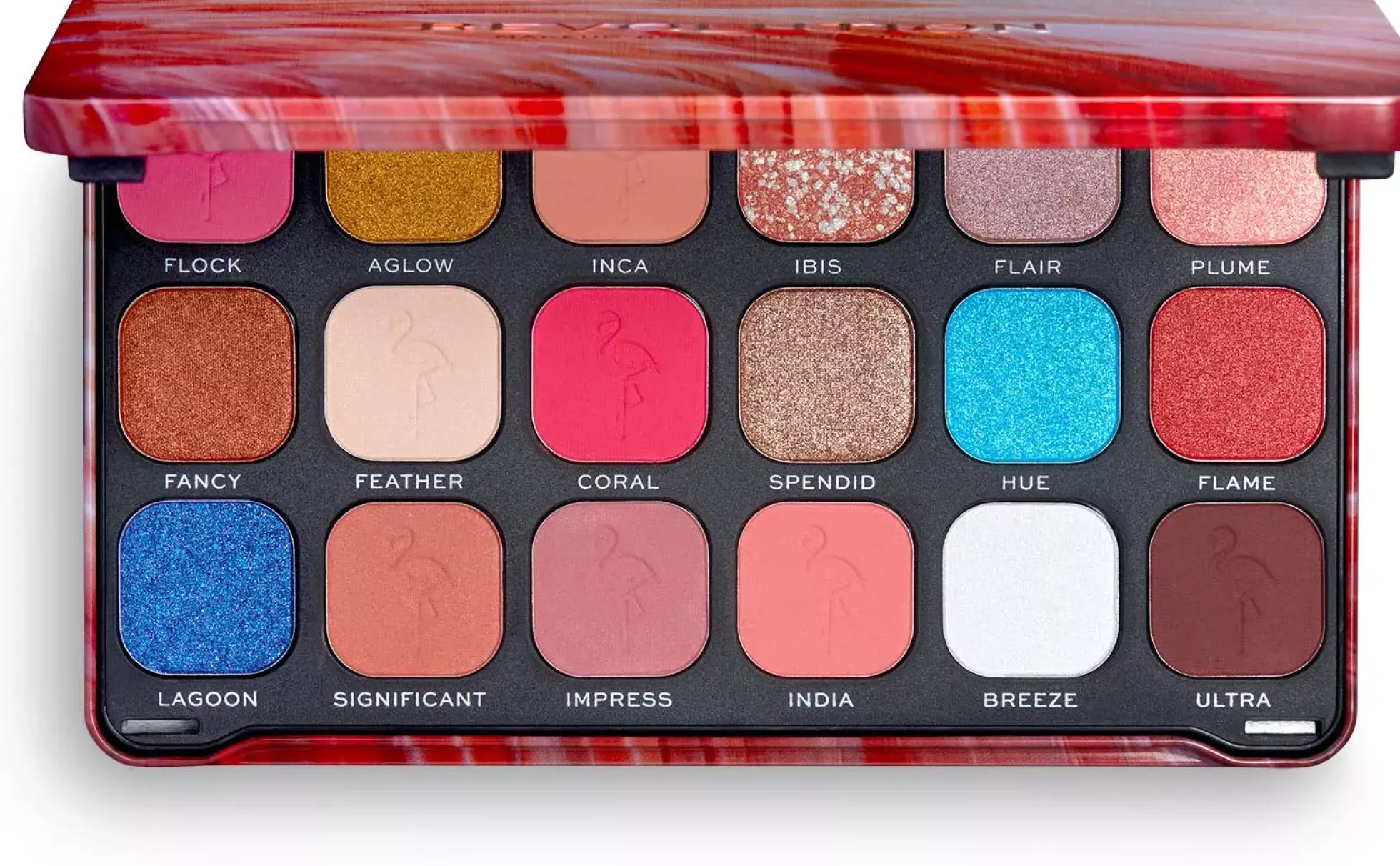 Revolution Beauty London Forever Flawless Flamboyance Flamingo Palette