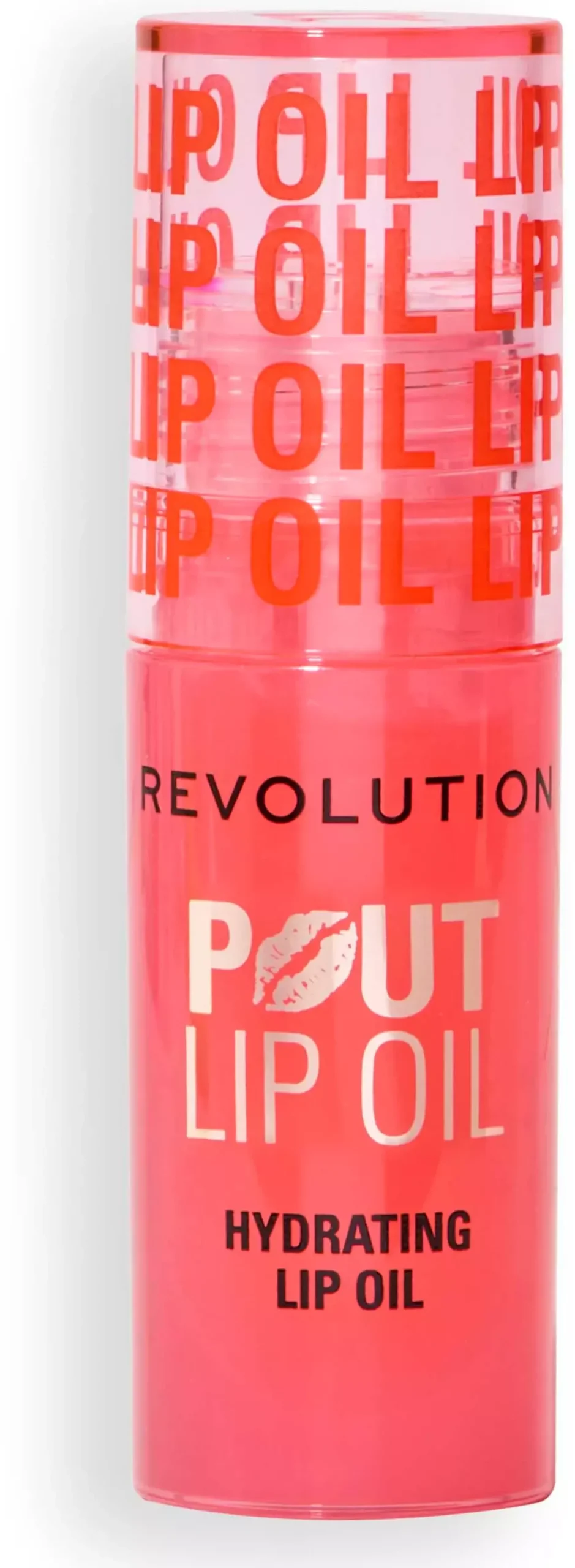 Revolution Beauty London Pout Lip Oil Glam Pink Shimmer