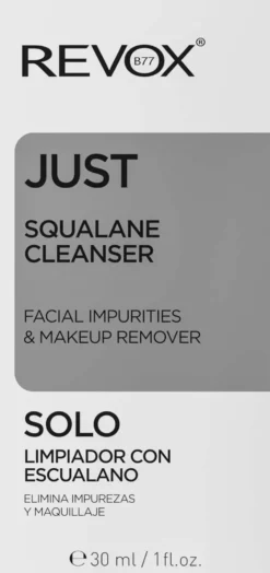Revox B77JUST Squalane Cleanser 30 ml