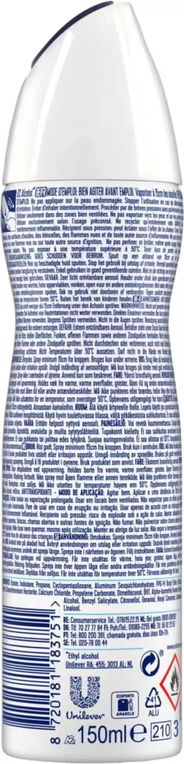 Rexona 72h Advanced Protection Cotton Dry spray