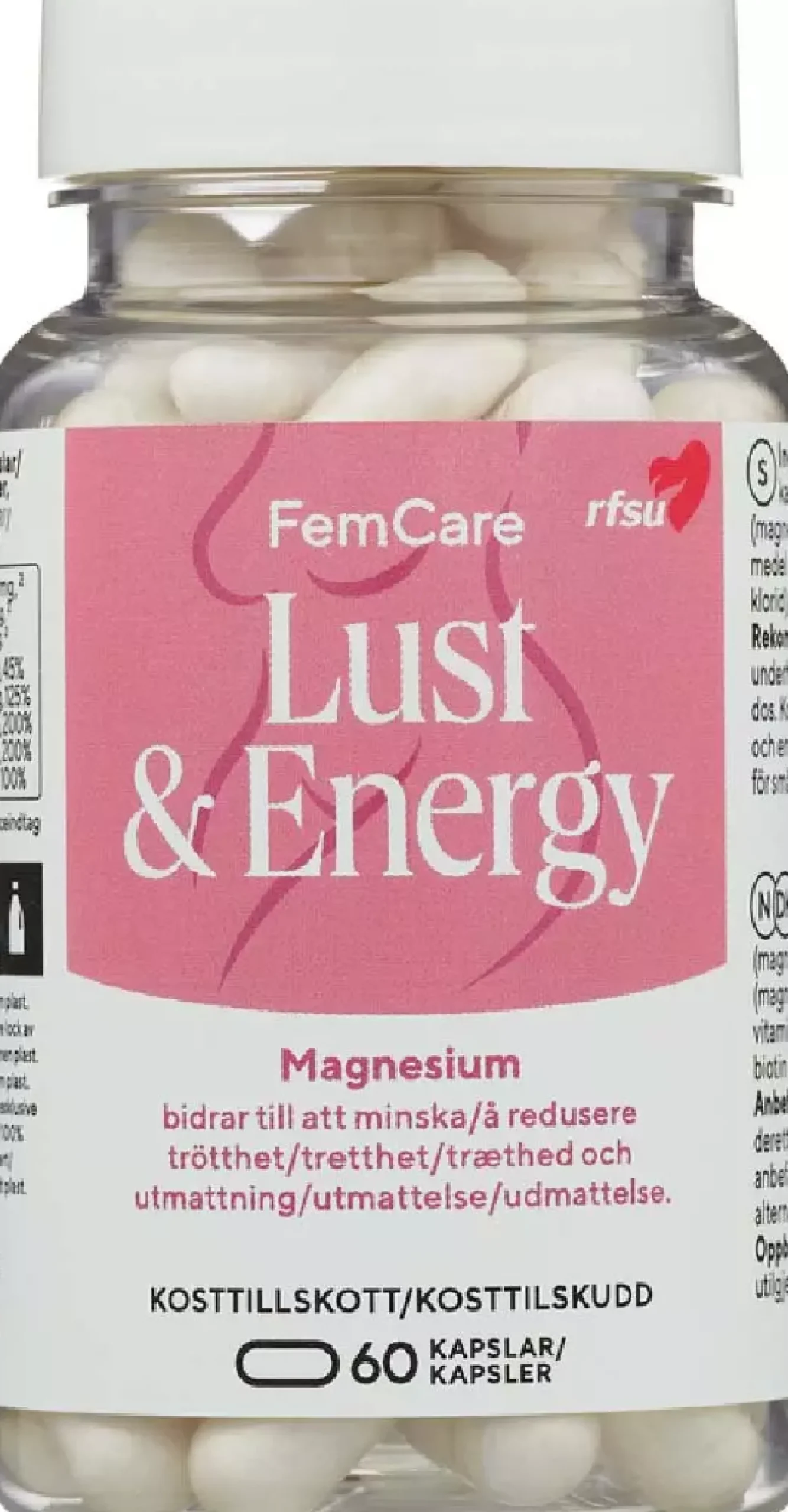 RFSU FemCare Lust & Energy 60 st