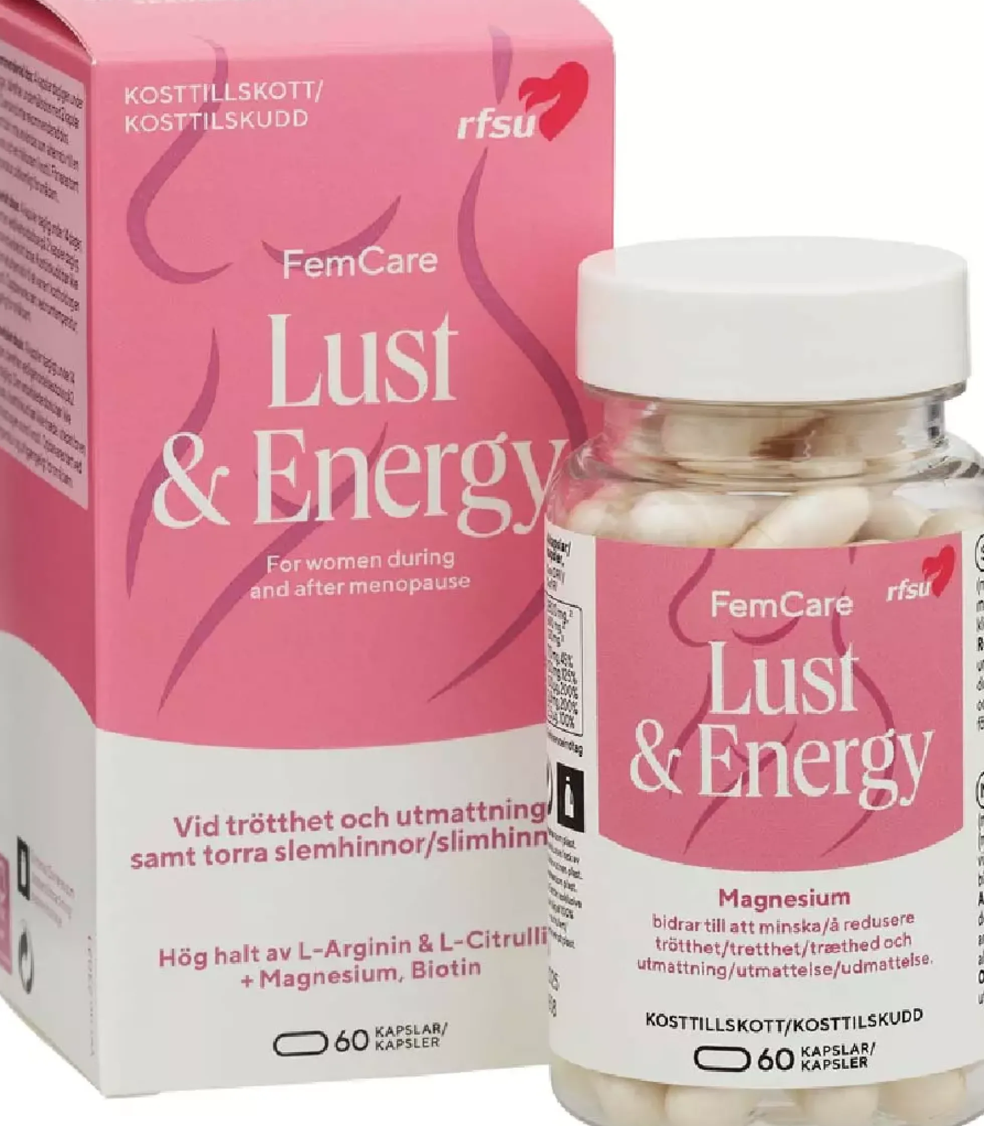 RFSU FemCare Lust & Energy 60 st
