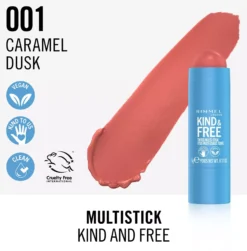 RimmelKind & Free Multi Stick 003 Pink Heat