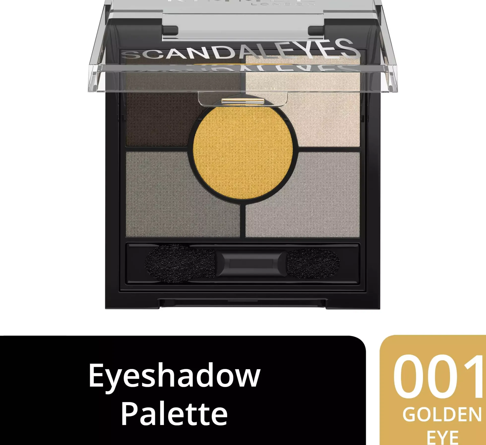 RimmelScandaleyes 5 Pan Palette Eyeshadow 001 Golden Eye