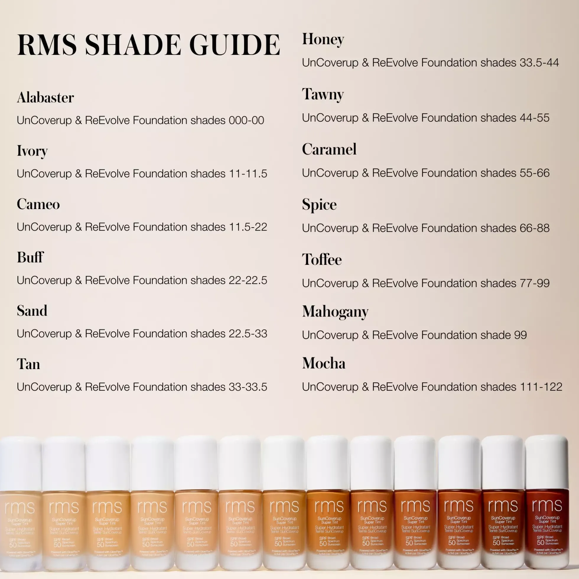 RMS Beauty SunCoverup Super Tint SPF 50 Mahogany