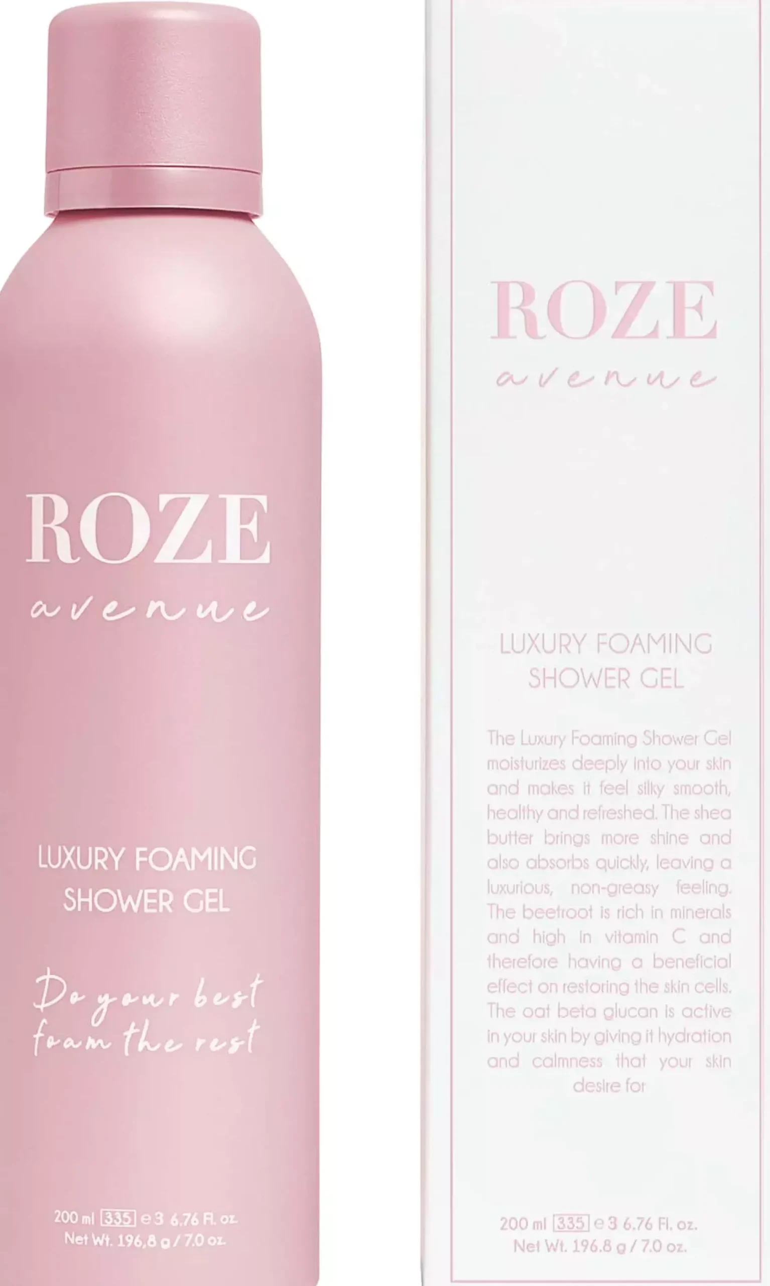 Roze Avenue Luxury Foaming Shower Gel 200 ml