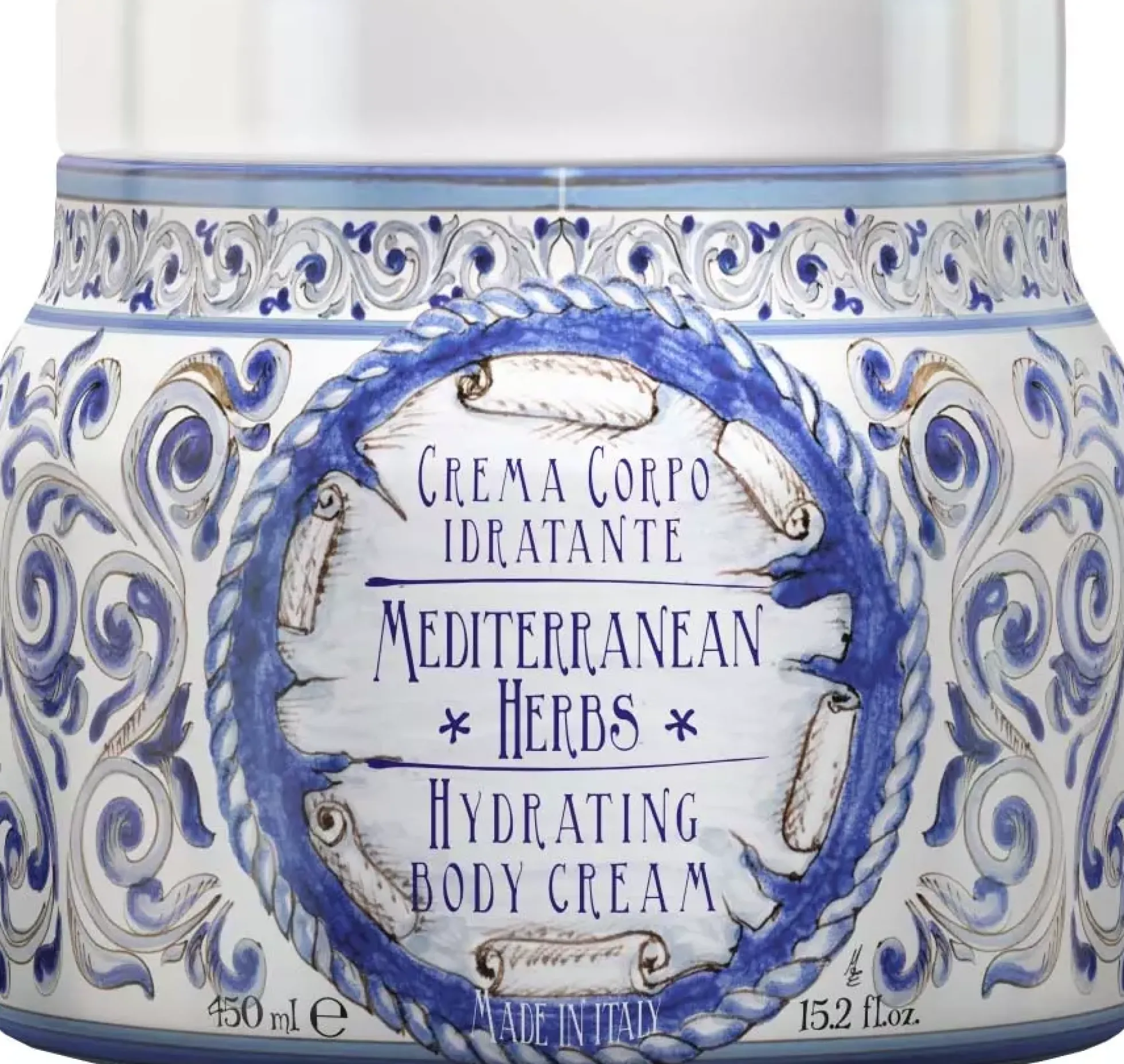 RudyMidterraenan Herbs Le Maioliche Hydrating Body Cream 450 ml