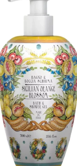 RudySicilian Orange Blossom Le Maioliche Bath & Shower Gel 700 ml