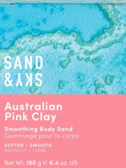 Sand & SkyAustralian Pink Clay Smoothing Body Sand 180 g