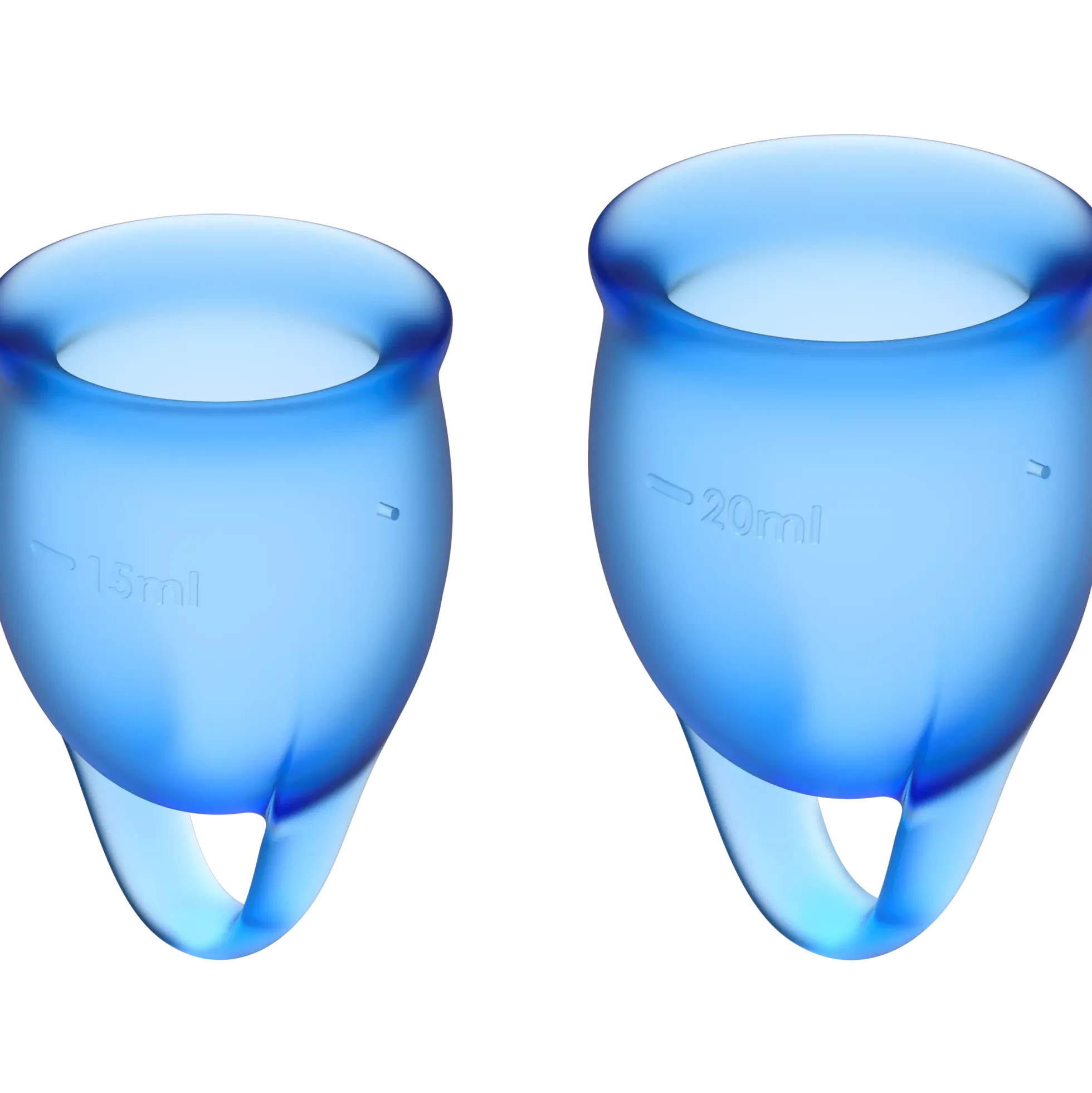 Satisfyer Feel Confident Menstrual Cup Dark Blue