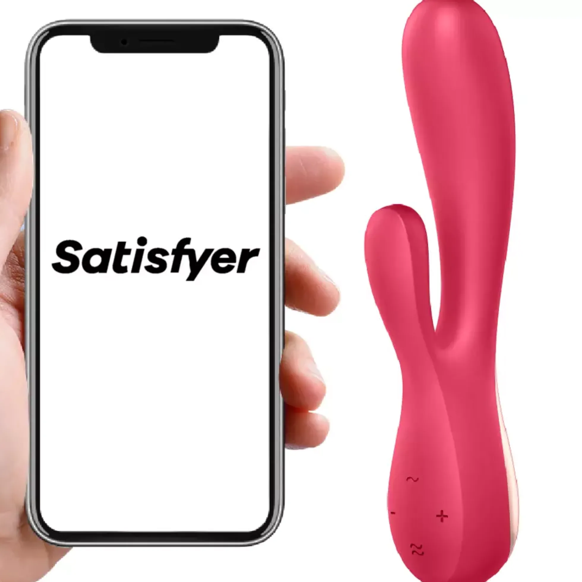 Satisfyer Mono Flex incl. Bluetooth and App Red