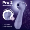 Satisfyer Pro 2 Generation 3 with Liquid Air Lilac