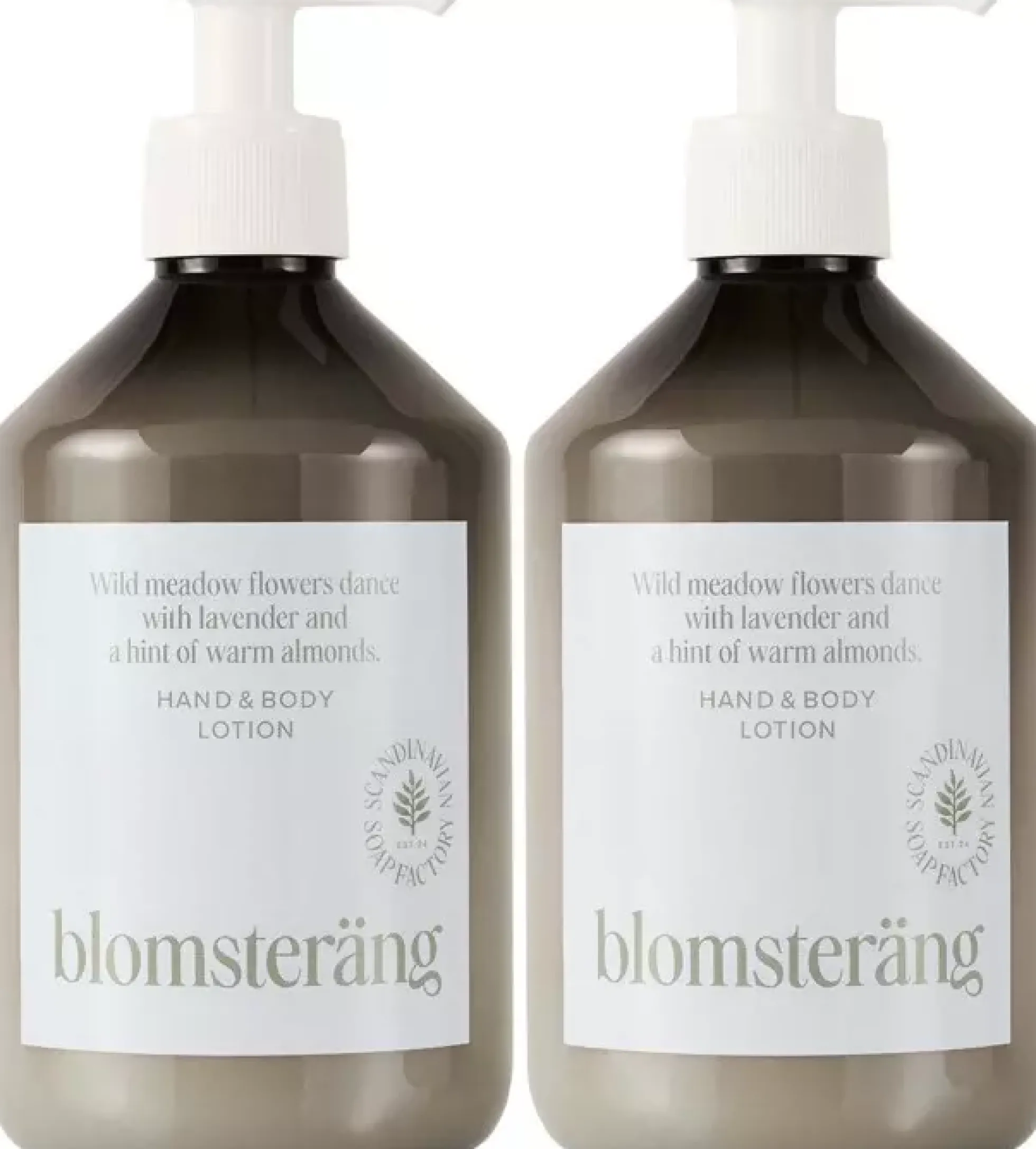 Scandinavian Soap FactoryBlomsteräng Hand & Body Lotion 2 x 500 ml