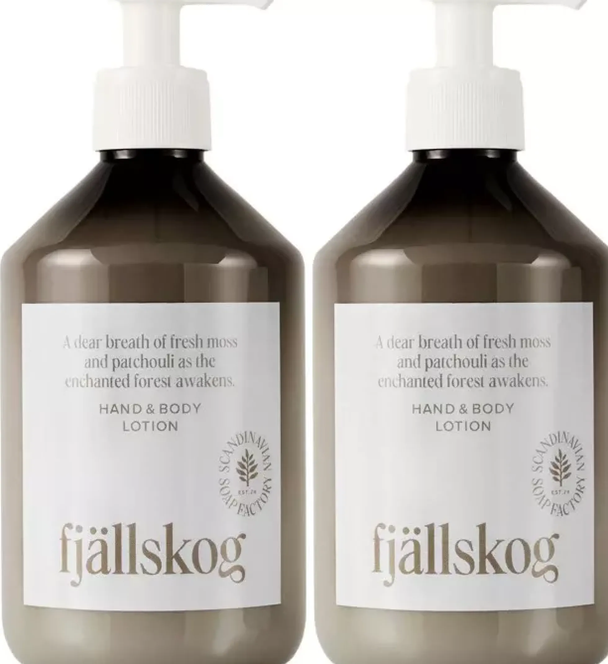 Scandinavian Soap FactoryFjällskog Hand & Body Lotion 2 x 500 ml