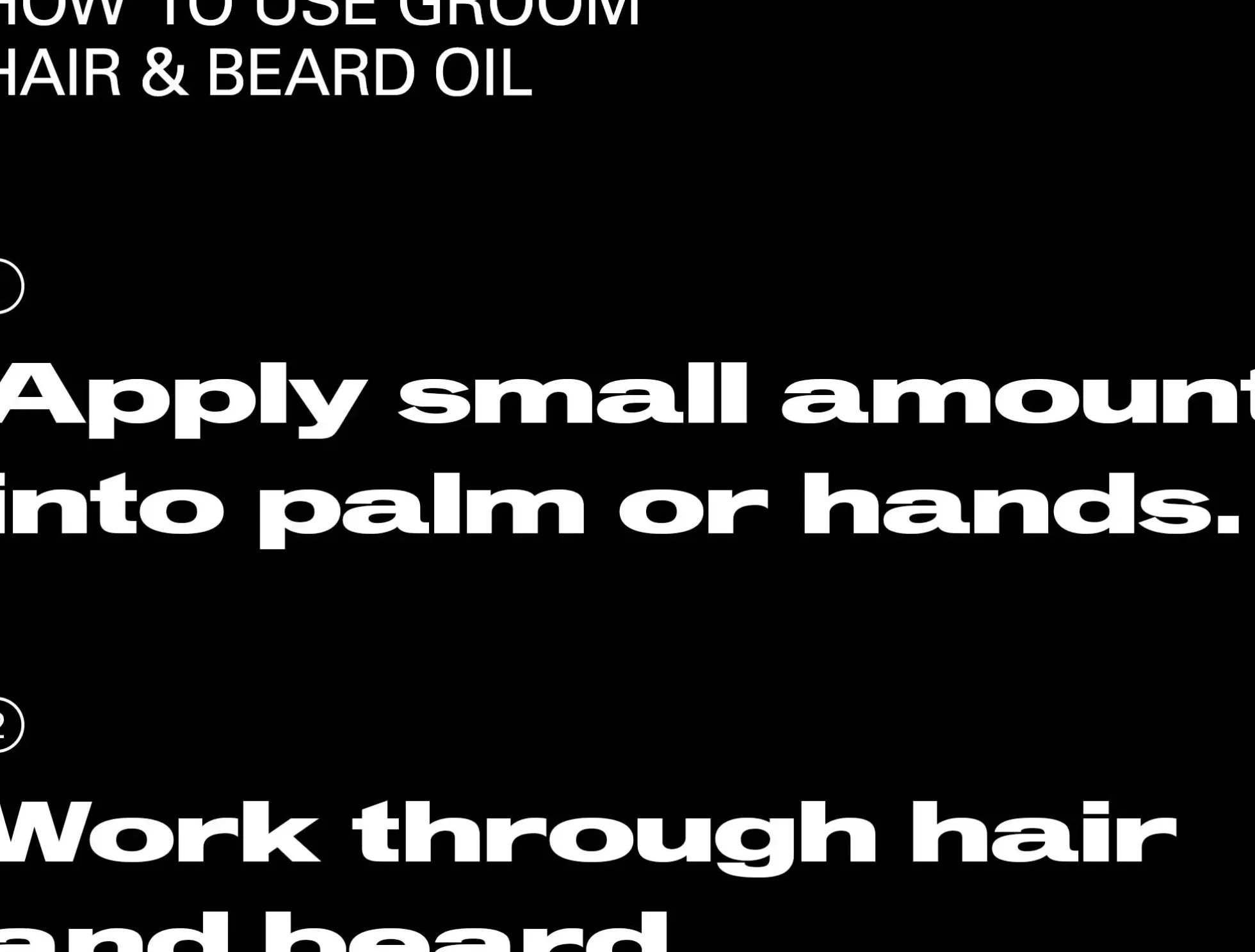 Sebastian Professional Groom Hair & Beard Oil for Men 30 ml